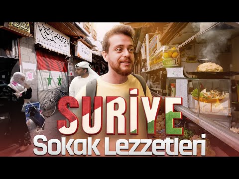 SURİYE'NİN GARİP SOKAK LEZZETLERİ!