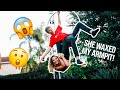 Sofie Dossi waxed my ARMPIT.... (my attempt at aerial contortion)
