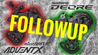 MicroShift Advent X / Shimano Deore Hybrid - Followup