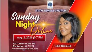Sun PM/ Elder Rose Allen/ 80226