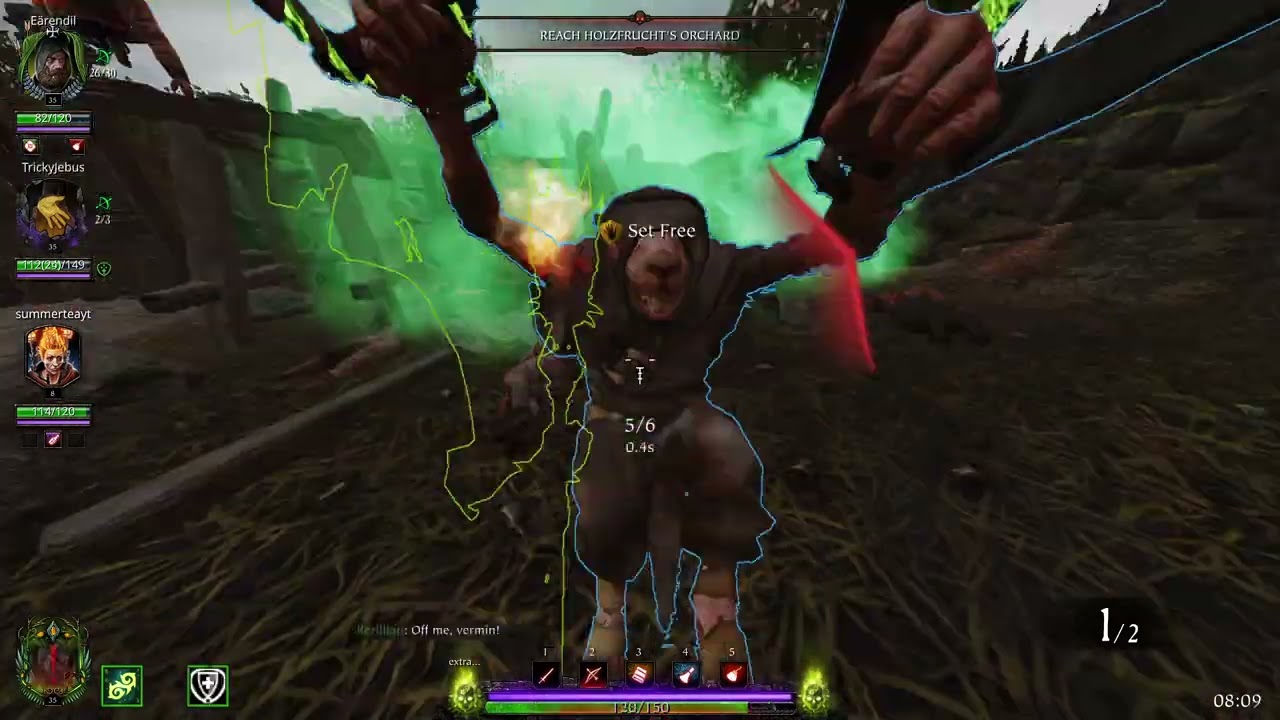 Vermintide 2 Against the Grain Legend (SOTT Sword and Dagger / Briar