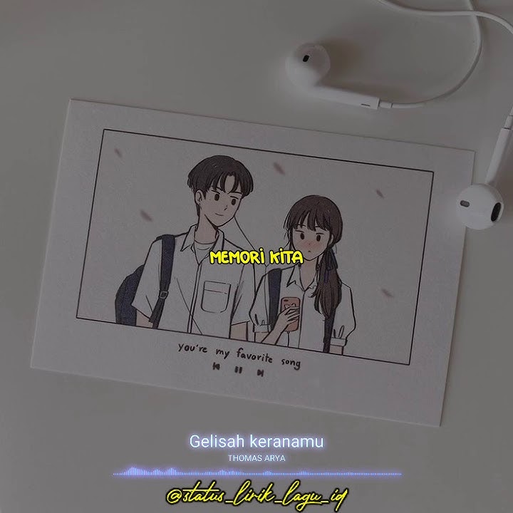 status wa gelisah keranamu - Thomas Arya