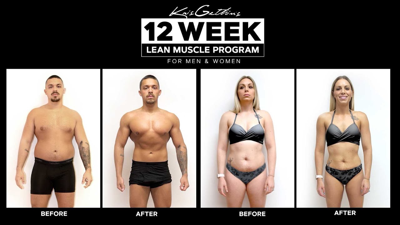 12 Week Body Transformation Workout Program Program Overview YouTube