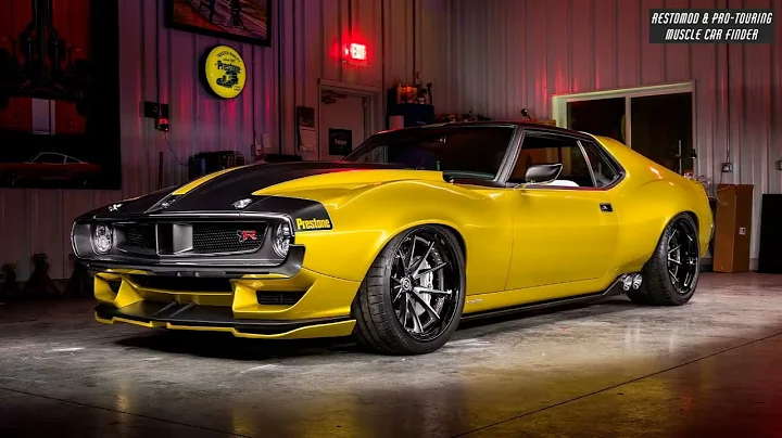 A TRULY one-of-a-kind custom Restomod AMC Javelin!