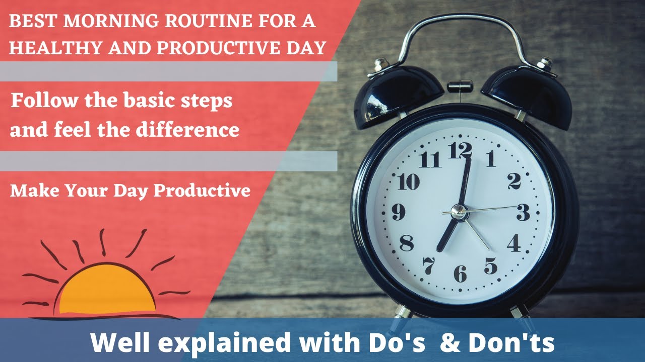 Best Morning Routine 2022 | Healthy and Very Productive