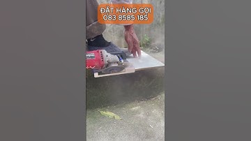 Bàn cắt gạch 45 độ lắp máy cắt cầm tay