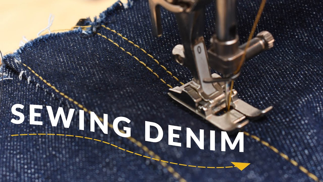 Sew Jeans Like a Pro: 5 Game Changing Techniques for Denim - YouTube