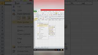 Row Me Likha Data Colum Me Srif 5 Sec. Me | Excel Trick #short