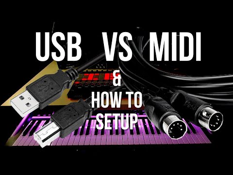 USB VS MIDI & How To Setup