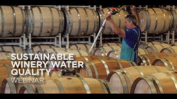 Sustainable Winery Water Quality Webinar