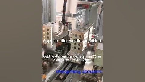 capsule filter Microporous membrane folding filter element welding machine