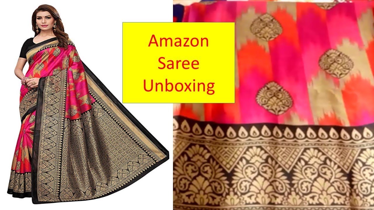 Amazon Saree Unboxing || Daily Wear Saree || Online Shopping || Amazon Review