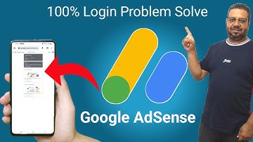 Google AdSense login account in mobile | Google AdSense sign in account on mobile