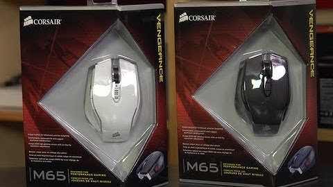 Corsair M65 FPS Gaming Mouse Unboxing & First Look