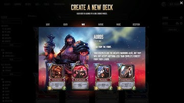 New Awesome God Selector - Gods Unchained Deck Building on gu.cards