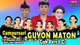 🔴 Live Guyon Maton Cak Percil Cs | Alun-Alun Lamongan  -  15 Desember 2023