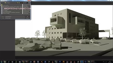 Sketchup -  Kerkythea Tutorial, Clay Rendering