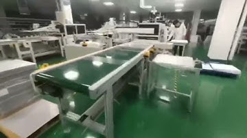 LED panel light production process
