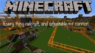 Grand tekkit machine part 9 / 10: everything in railcraft, and adjustable tnt cannon