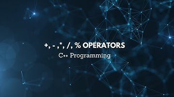 Addition, Subtraction, Multiplication, Division, Modulus Operators