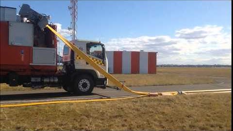 F&R NSW Hytrans Hose Recovery Unit HRU at Sydney Airport