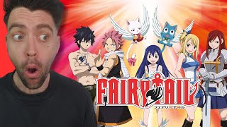 "UK Drummer REACTS to Fairy Tail openings 1-26 Anime Reaction"