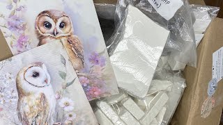 Распаковка от Александры. Мел и глина Краснодар