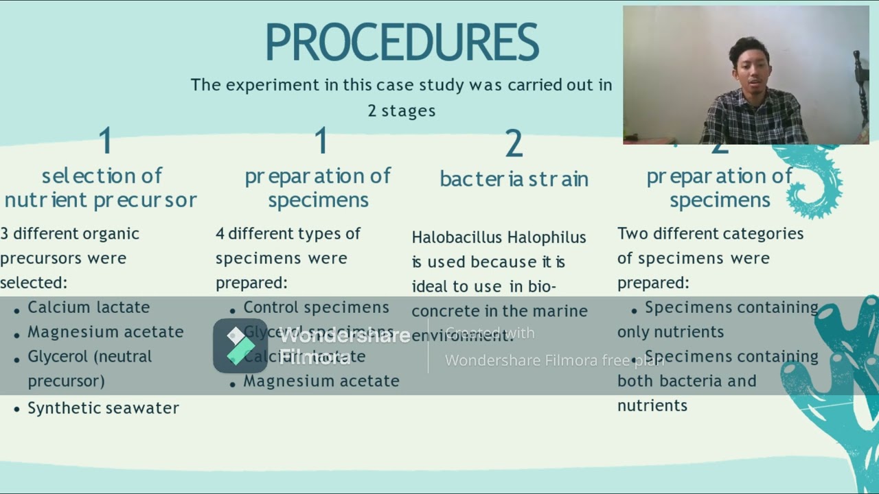 ECS536 PROJECTSELF HEALING BIO CONCRETE IN WATER YouTube