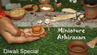 Miniature Athirasam Cooking | Diwali Special | Nivi Mini Kitchen