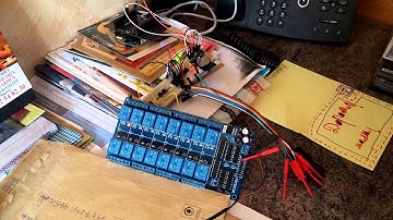 beaglebone black + mcp23017 + relay (x16) board