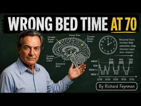 The Best Bedtime After 70? Doctors Reveal the Ideal Time#feynman #humanbody