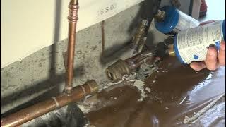 1/4 Ball Valve Do not over heat new ball valve