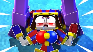 POMNI is LOST?! Poppy Playtime Chapter 3 (Cartoon Animation) The Amazing DIgital Circus Minecraft