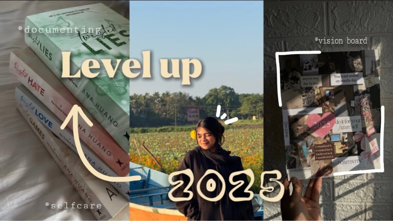 2025 ~ level up 🫧 vision board,new habits, mindset + lifestyle, last ...