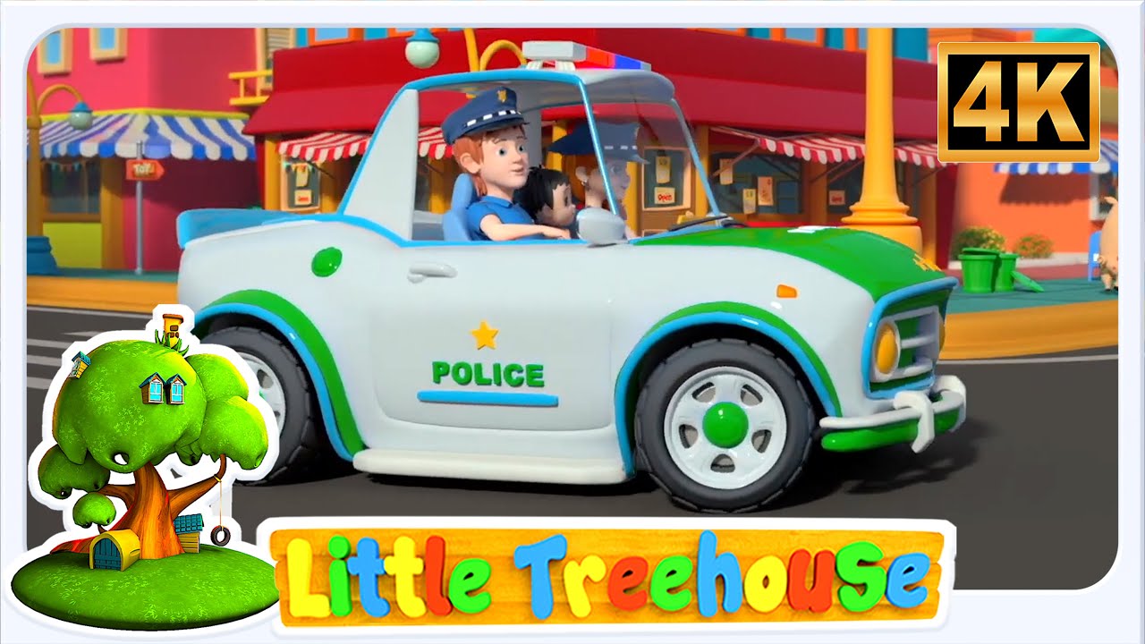 Das Lied vom Polizeiauto 👮‍♂️ | Kinderlieder und Reime