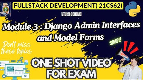 Mod3- FSD Imp Topics Module Wise+-PASSING+Notes- PACKAGE-FULLSTACK DEVELOPMENT (21CS62)#vtu  #21cs62