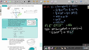10 7 Volume and Surface Area of Combined Solids