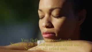 Video thumbnail of "All Cried Out (Allure) with lyrics"