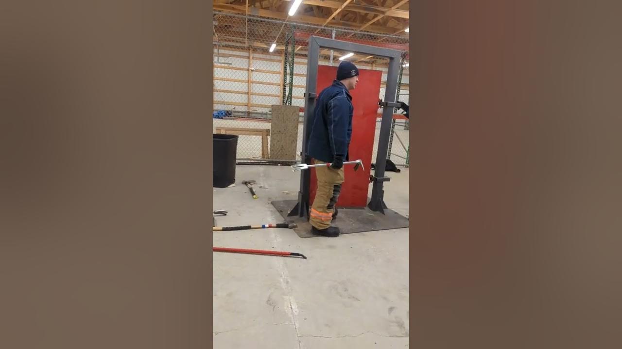 Inward Force w/ maximized leverage and door control at NOVFA Fire