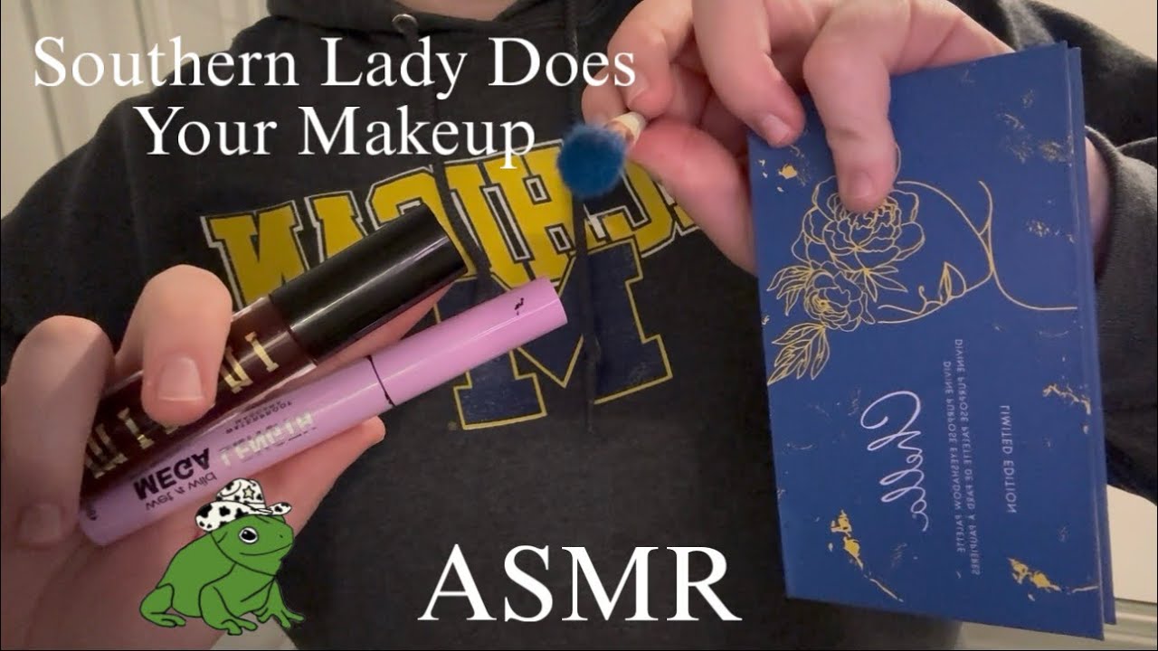 Southern Lady Does Your (not so great) Makeup | ASMR