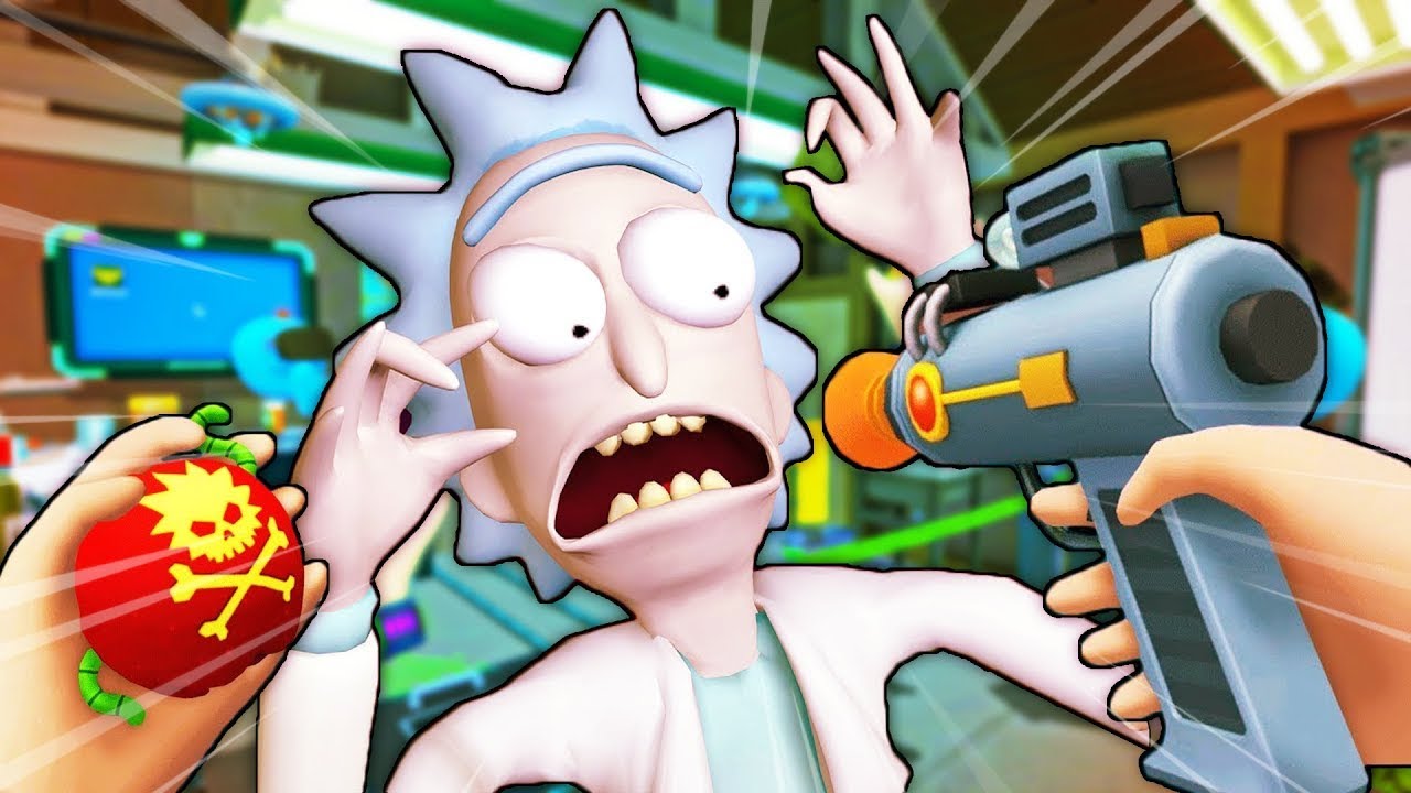 لعبة الذكاء ريك اند مورتي + وصلت القمر !! 🤣🔞 | Rick and Morty: Virtual Rick-ality