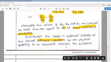 Analog Circuits 18EC42 Module4 Instrumentation Ampifier