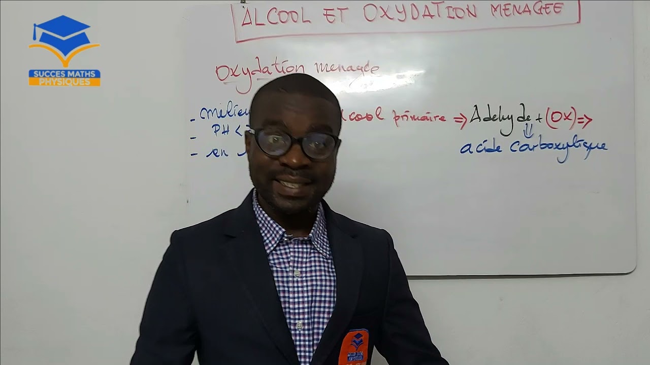 Alcool et Oxydation menagée