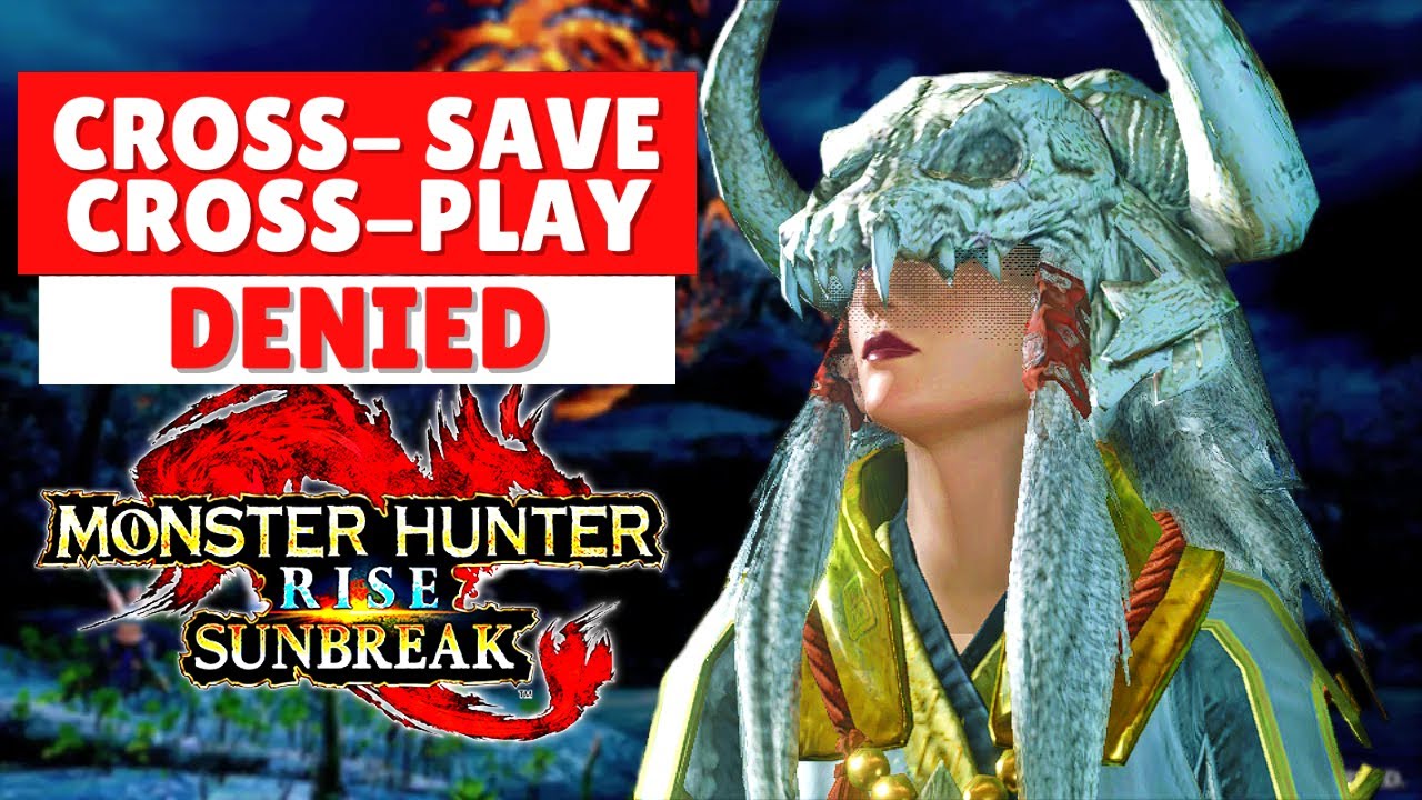 Monster Hunter Rise: Sunbreak CROSSPLAY CROSSSAVE GAMEPLAY TRAILER PC NEWS  モンスターハンターライズ：サンブレイク ニュース 
