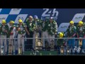 Le podium des 24 heures du mans 2017  revivre