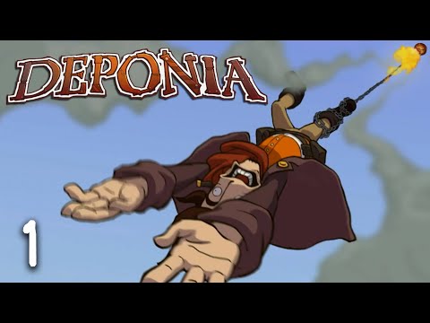 Видео: Почти успешный побег - Deponia - 1