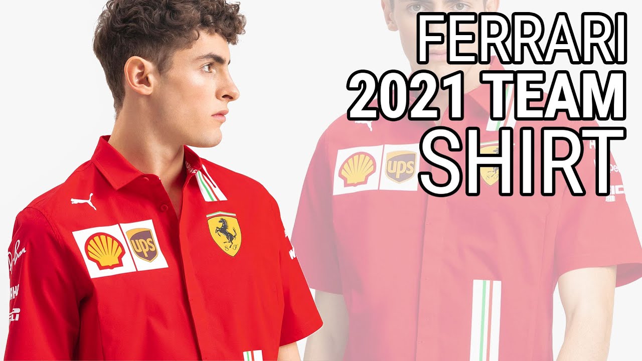Firsts 2021. Рубашка Ferrari.