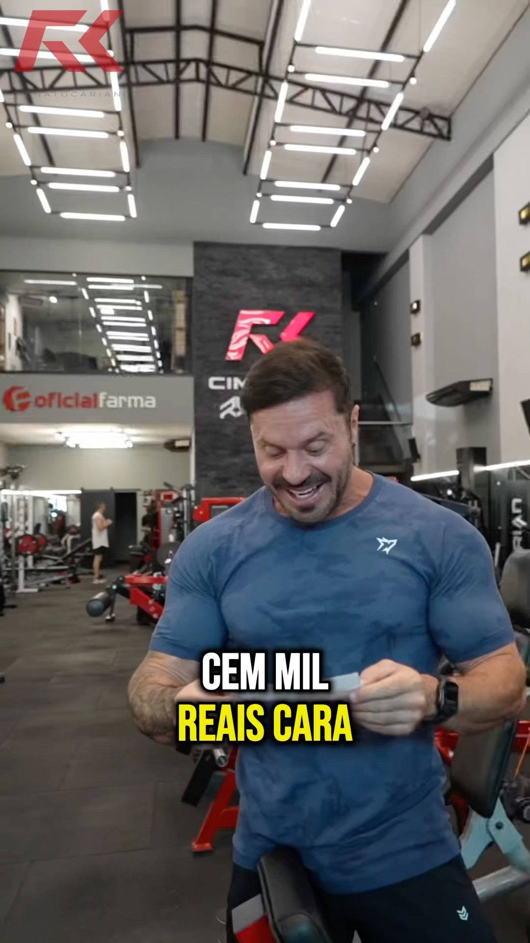 CARIANI E BALESTRIN RECEBERAM UM CHEQUE DO PRIMO RICO! ? #renatocariani #juliobalestrin #primorico