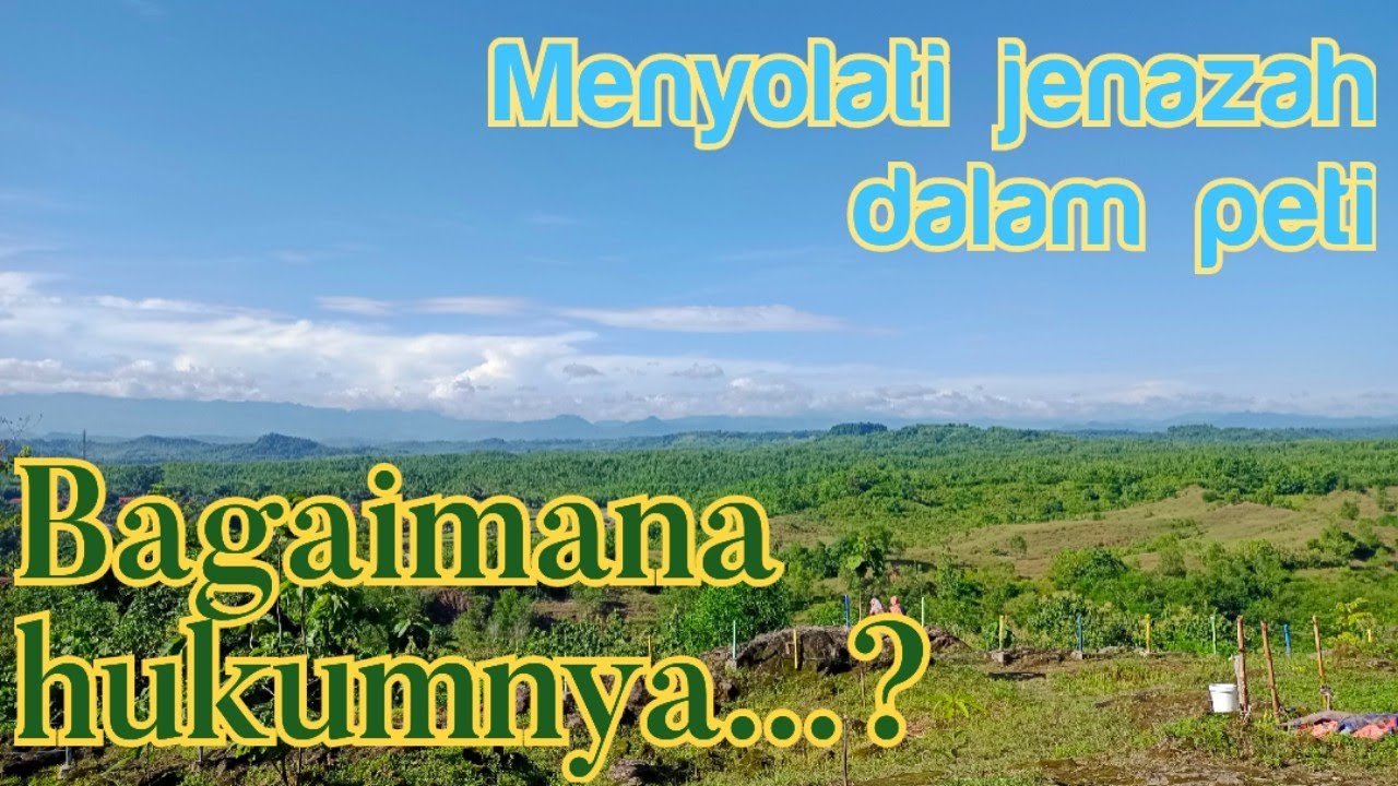 Hukum Menyolati Jenazah Dalam Peti