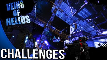 Borderlands The Pre Sequel - Veins of Helios Challenges - Symbols, Jump Pads, Eghood, worker bots